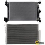 New Aluminum Radiator & Ac Condenser Cooling Kit For 2013-18 Chevy Sonic 1.8L L4. Fixed Price $105.39.