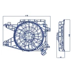 For Chevy Corvette 2005-2013 Replacement Radiator Cooling Fan Assembly. Fixed Price $166.57.