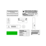Mopar 68363858AA Emission Label For 2017 Ram Pro Master City. Fixed Price $34.10.