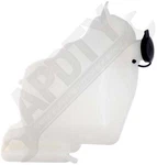 Apdty 714345 Coolant Reservoir Fluid Overflow Plastic Bottle Housing W/ Cap. Fixed Price $22.83.