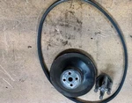 C5UE-8509A 1965 Ford F100 4.9 Water Pump Pulley Spacer Bolts Belt. Fixed Price $65.00.