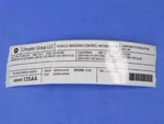 Genuine Mopar Veci Label 68085135AA. Fixed Price $14.48.