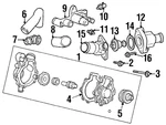 Genuine Ford Engine Coolant Temperature Sender F5RZ-10884-B. Fixed Price $40.89.
