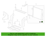 Lower Radiator Insulator - Genuine Gm (22966133). Fixed Price $24.99.