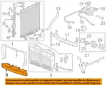 Gm Oem 15-20 Canyon Cooling Radiator Components-air Inlet Baffle 23487157. Fixed Price $93.46.