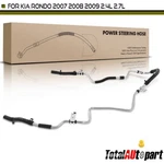 Power Steering Return Line Hose Assembly For Kia Rondo 2007-2009 Gear To Cooler. Fixed Price $57.99.