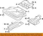 Ford Oem 15-19 Escape Splash Shields-front EJ7Z6P013A. Fixed Price $178.14.