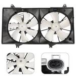 Radiator Dual Cooling Fan Assembly For 2003-2004 Mazda MA3115127 674-59805. Fixed Price $75.72.