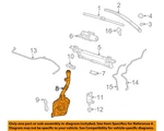 Gm Oem 2017 Equinox Windshield Wiper Components-washer Reservoir 84052133. Fixed Price $27.83.