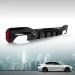 For 17-23 Bmw G30 5 Series Competition Style Gloss Black Rear Bumper Diffuser. Fixed Price $92.50.