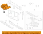 Toyota Oem 23-25 Sequoia Radiator Support-air Guide 16595F4020. Fixed Price $57.20.