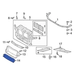 Ford Explorer 25-26 Front Lower Radiator Support Air Deflector. Fixed Price $91.98.