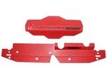 Perrin Aluminum Radiator Shroud & Pulley Belt Cover For 08-14 Wrx Sti (red). Fixed Price $144.90.