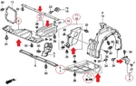 Aero Panel Bumper Strake Beam & Hardware Set-kit G1 Insight. Fixed Price $319.20.