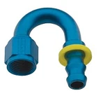 218008 Fragola -8AN Blue Push Lock Degree Bend Race Hose Ends. Fixed Price $32.95.