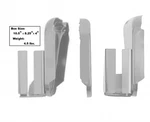 Chevy, Chevrolet Pickup Truck Fender Radiator Brace 3 Piece Set 1966-1977. Fixed Price $158.40.