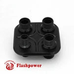 4-PORT Billet Aluminum Firewall Heater & A/c Bulkhead Combo Hot Rod. Fixed Price $29.50.