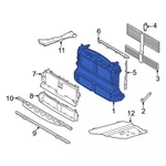 Genuine Ford Bracket Radiator Grille NZ6Z-8B455-B. Fixed Price $447.78.