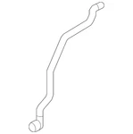 Genuine Audi Engine Coolant Overflow Hose 8E0-121-109-M. Fixed Price $127.20.