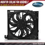 Radiator Fan Assembly W/ Shroud For Jaguar Xfr 2010-2015 Xjr Xkr-s. Fixed Price $189.99.