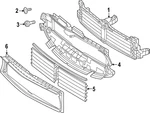 Genuine Mercedes-benz Radiator Support Air Duct 118-885-30-03. Fixed Price $112.18.