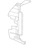 Genuine Nissan Air Guide 21499-3VB3A. Fixed Price $52.76.