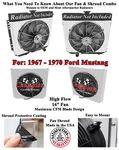 Champion Racing Shroud W/ 16" Fan 1969 1970 Ford Mustang #FS339/340. Fixed Price $238.21.
