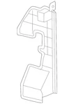 Genuine Nissan Radiator Support Air Deflector 21559-4BA0A. Fixed Price $45.03.