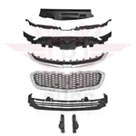For 2014 2015 Malibu Front Upper Lower Chrome Grille Radiator Air Deflector 8PC. Fixed Price $184.33.