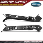 Left & Right Upper Radiator Support For Nissan Rogue Sport Qashqai 17-22 Steel. Fixed Price $74.59.