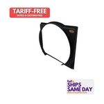 Dominator Race 545-BK, One Black Plastic Radiator Shroud 22IN W X 19IN 3IN. Fixed Price $107.23.