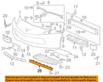 Chevrolet Gm Oem 14-16 Corvette Front Bumper Grille-lower Deflector 22799212. Fixed Price $106.38.