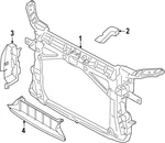 Genuine Audi Duct 8Y0-121-283-K. Fixed Price $45.93.