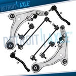 Front Lower Control Arms Sway Bars Tie Rod Ends Kit For 2009-2014 Nissan Maxima. Fixed Price $239.54.