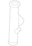 Genuine Gm Water Pump Outlet Hose Connector 25956695. Fixed Price $51.03.