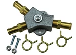 Moroso For Universal Fuel Block Kit - 1/2IN Hose Inlet W/two Outlets. Fixed Price $57.72.