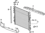 Genuine Gm Upper Baffle 84935658. Fixed Price $42.54.