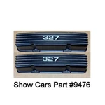 327 58 -86 Sbc Small Block Chevy New Pair Finned Aluminum Valve Covers Black. Fixed Price $199.00.