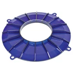 Finned Alternator Backing Plate, Blue Dunebuggy & Vw. Fixed Price $26.46.