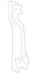 Genuine Honda Radiator Support Side Panel 04611-T7W-A01ZZ. Fixed Price $422.19.