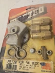 Moroso Aluminum Fuel Block #65170 Nos Unopened. Fixed Price $44.99.