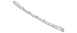 Genuine Land-rover Radiator Support Air Deflector LR153909. Fixed Price $60.24.