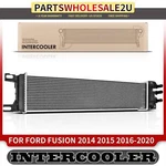 1X New Black Intercooler Ford Fusion L4 1.5L Turbocharged Sedan 317-01092. Fixed Price $125.99.