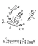 Genuine Mopar Front Belly Pan 68472496AF. Fixed Price $543.16.