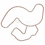 Fel-pro Engine Water Pump Gasket 35907 53022209AB For Chrysler Dodge Ram. Fixed Price $14.29.