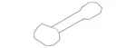 Genuine Audi Coupling Shaft 8W0-122-293-DL. Fixed Price $23.52.