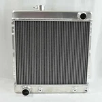 1963-1966 Ford Mustang Falcon Comet Aluminum Radiator Stamped Tanks High Flow. Fixed Price $149.00.
