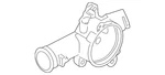 Genuine Volkswagen Thermostat Housing 07K-121-117-C. Fixed Price $101.59.