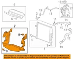 Gm Oem 15-19 Ats Cooling Radiator Components-lower Baffle 84271393. Fixed Price $116.77.