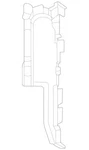 Genuine Mercedes-benz Air Duct Segment 167-505-49-00. Fixed Price $56.88.